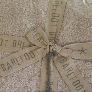 2 Barefoot Dreams Stone Plush Throw Blanket